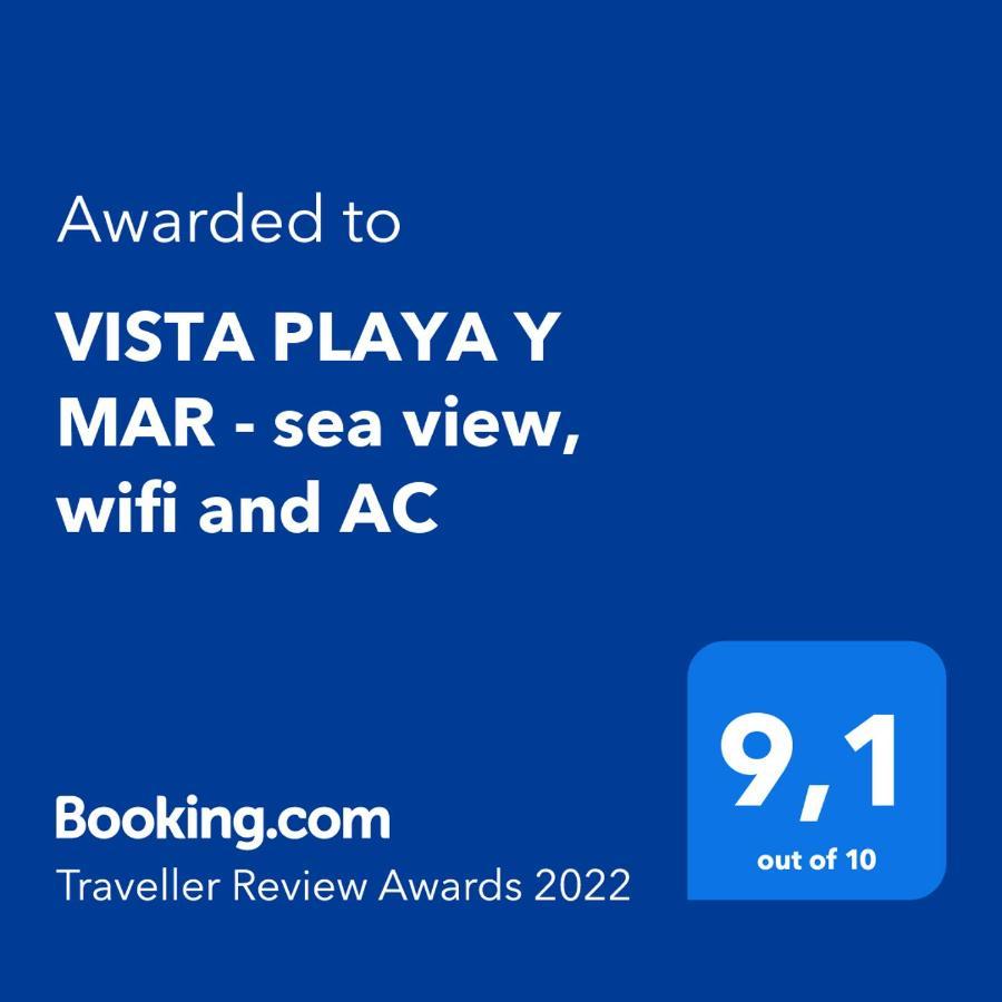 Vista Playa Y Mar - Sea View, Wifi And Ac Apartamento Melenara Exterior foto