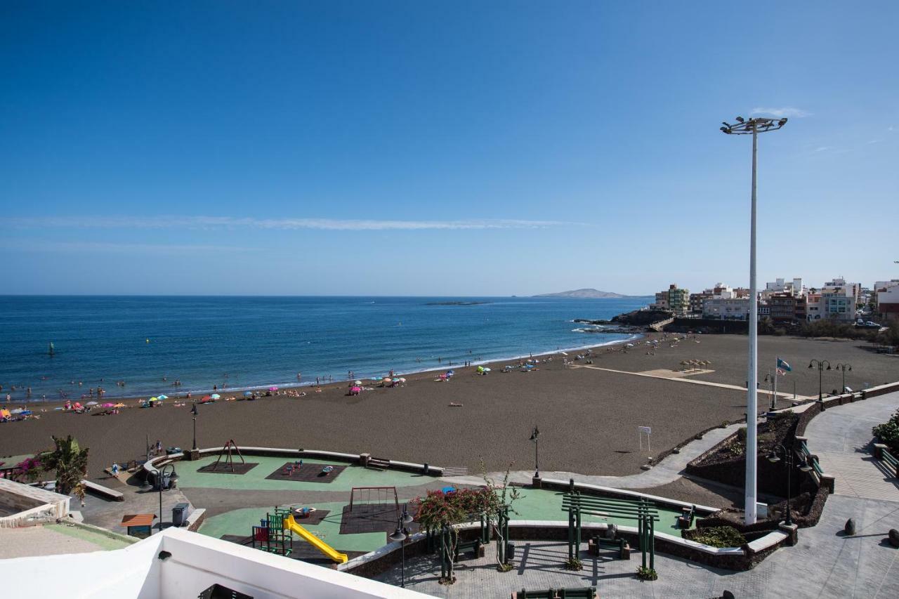 Vista Playa Y Mar - Sea View, Wifi And Ac Apartamento Melenara Exterior foto
